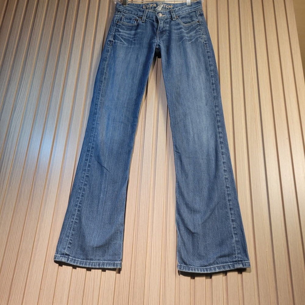 Ezra Fitch Abercrombie & Fitch Womens Medium Wash Bootcut Jeans Size 24 USA Made